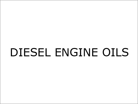 Diesel Engine Oils