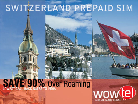 Swiss - Prepaid SIM Card