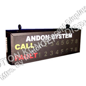 LED Andon Display Boards