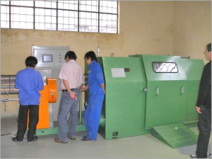 Computer Control Lay Frame Single Twisting Machine