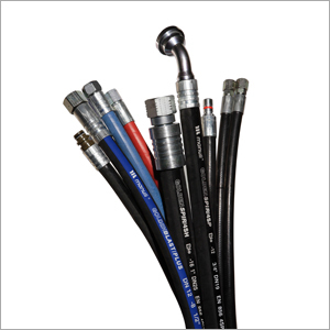 Multi Hoses - Rubber & Steel, Variable Diameter, Black | High Pressure, Durable, Flexible, Leakproof, Customizable