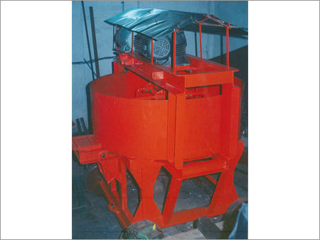 Pan Mixer Machine - Color: Red