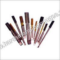 Taps And Dies Set - Steel Round Brown | Plastic Handle for Industrial Use, Durable and Reliable Tooling Solution