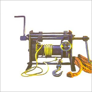 Manual Crab Winch - Capacity: 1000- 20000 T/Hr