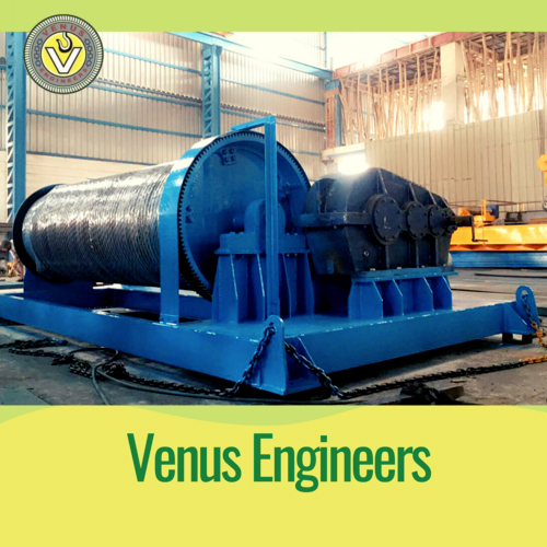 Electric Wire Rope Winch Machine