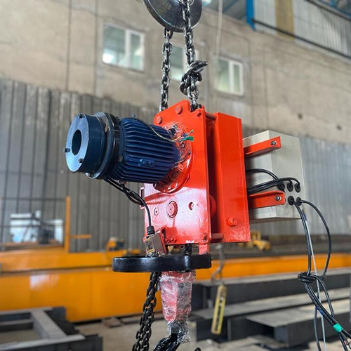 Red Electric Chain Hoist