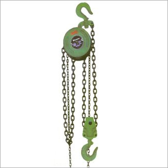 Heavy Duty Chain Pulley Block Application: Used For Lifting Or Lowering The Material