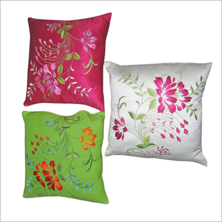 Embroidered Cushion Cover
