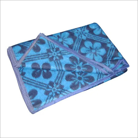 Blue Blankets By Mohan Yarn Pvt. Ltd.