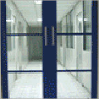 Glazed Steel Door