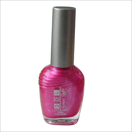 Nail Paint Polish - Glass Bottle 7x3cm, Pink, Metal Cap, 10ml | Long-Lasting, Vibrant Colors, Glossy Finish, Easy Application, Trendy Shades