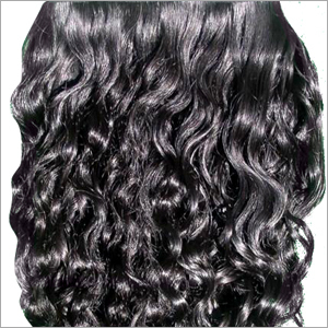Machine Weft Curly Hairs 