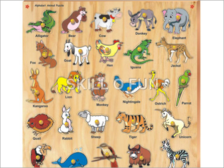 Alphabet Animal Puzzle