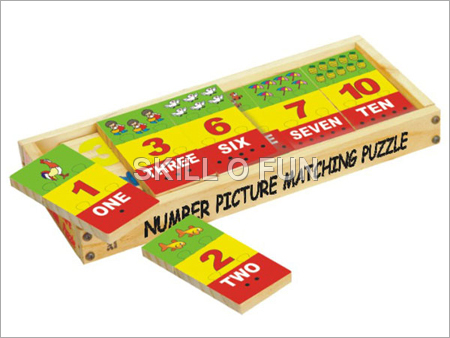 Number Picture Matching Puzzle
