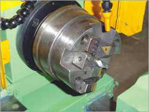 Fully Automatic Centering & Plunge Facing Machine