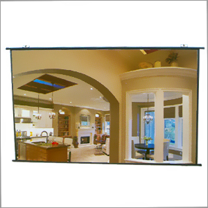 Wall Mounted Projector Screen - 60x90 Inch, High Gain Fabric, 2-5 mm Thickness, Reliable and Efficient Performance, Extra Black Border Option