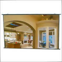 Wall Mounted Projector Screen - 60x90 Inch, High Gain Fabric, 2-5 Mm Thickness, Reliable And Efficient Performance, Extra Black Border Option