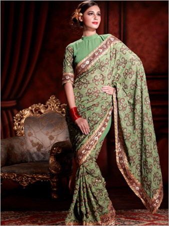 Printed Saree