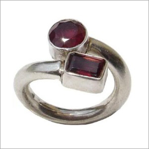 Faceted Gemstone Rings
