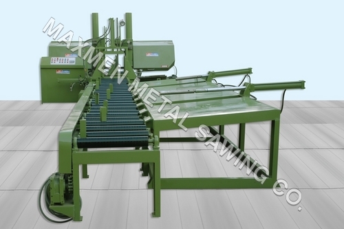 Fully Automatic Double Column Bandsaw Machine By MAXMEN METAL SAWING CO.
