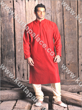 Vibrant Maroon Kurta