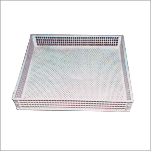 Chicks Hatcher Tray - Plastic, Variable Size, White | Durable Design, Easy Cleaning, Efficient Hatching