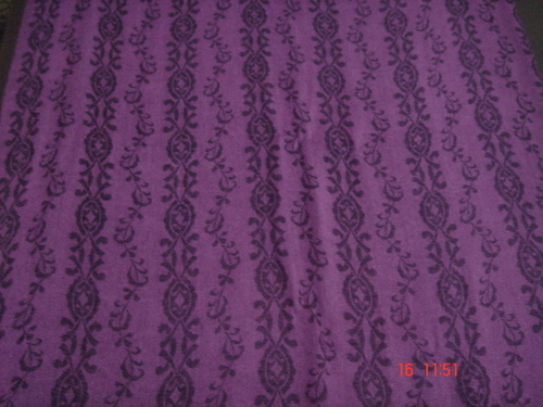 Staple Black weft Jacard 50*170
