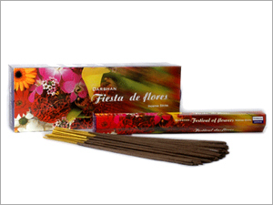 Gulab (Red Rose) Incense Sticks - Wood Perfume, 20 Sticks, 8 Square, 10 Cones | Floral Scent, Sweet Fragrance, Calming Effect