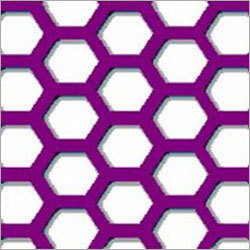 Perforated Sheet - Hexagon Holes