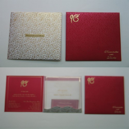Traditional Wedding Card