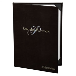 Leather Menu Cover
