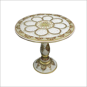 White Wood Handicraft Table