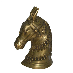 Brass Horse Statue