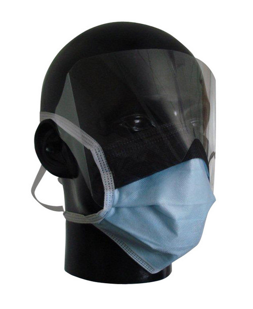 Fluid Repellent Anti-Fog Visor Masks