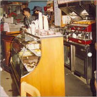 Wooden Display Counter