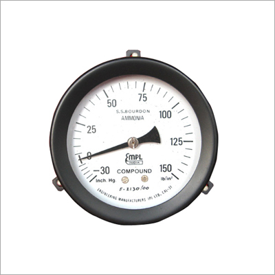 ( 6a ) Dial Pressure Vaccum Compound Gauges