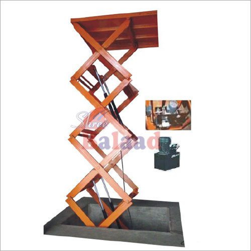 Pit Mounted Scissor Lift Table Lifting Capacity: 500-3000  Kilograms (Kg)