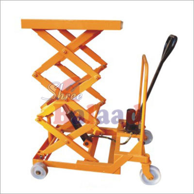 Manual Lift Table With Wheel