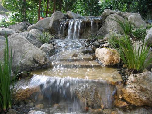 Grey Garden Waterfalls