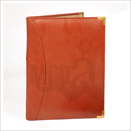 Tan Brown Leather Folders