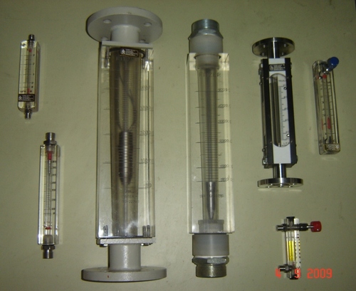 Glass Tube Rotameter - Glass, 10-100 mm Size, 1-100 L/min Flow Rate, 10 Bar Pressure, 0-50 Â°C Range | Accurate Flow, Durable Design, Lightweight
