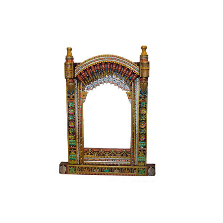 Carved Wooden Jharokha