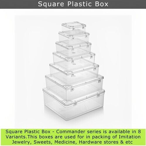 Square Plastic Box