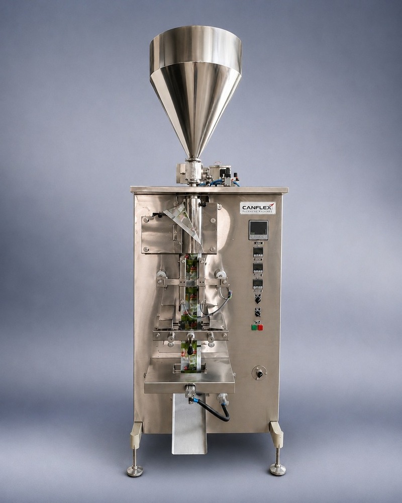 Ginger Garlic Paste Packing Machine - Application: Food