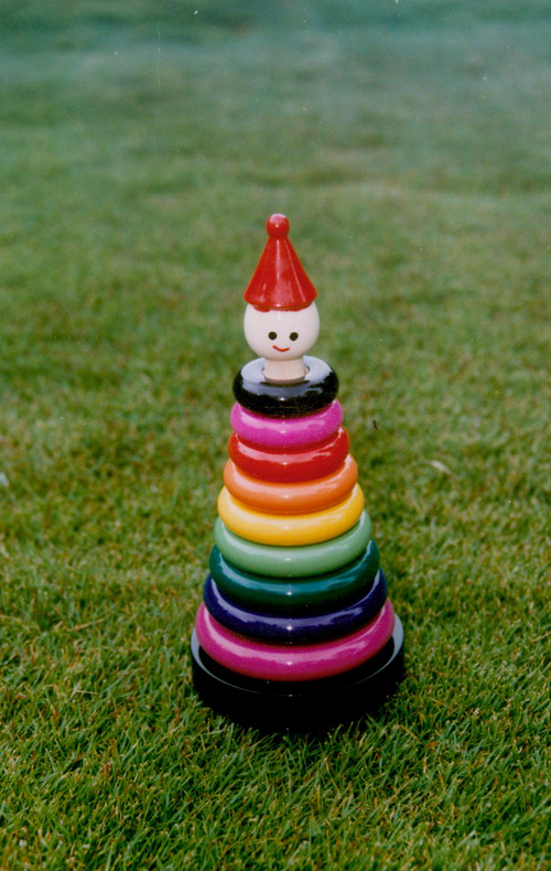 Wooden Stacking Tower