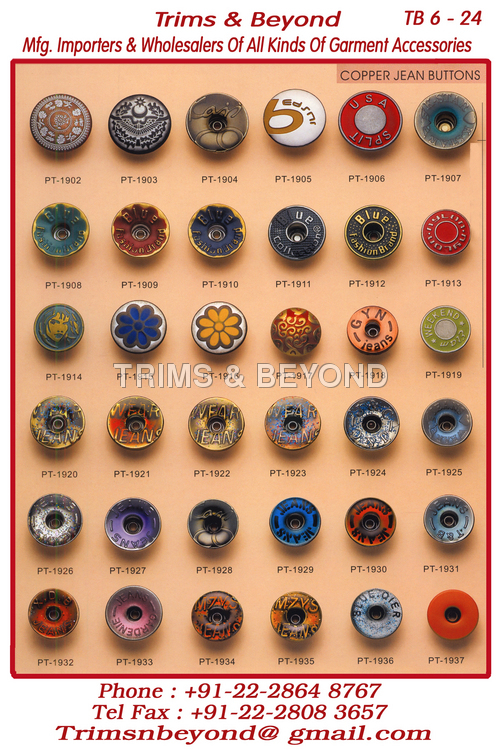 Two Parts Jeans Button