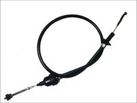 Clutch Cable - Metal, Round Shape, Black Color | High Strength, Easy To Fit, Low Friction
