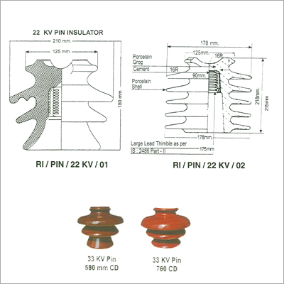 22 KV Pin Insulators