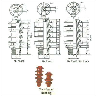 36 KV A /F Transformer Bushings
