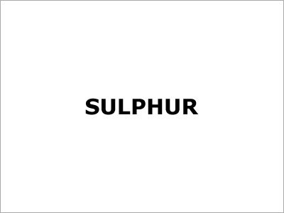 Sulphur